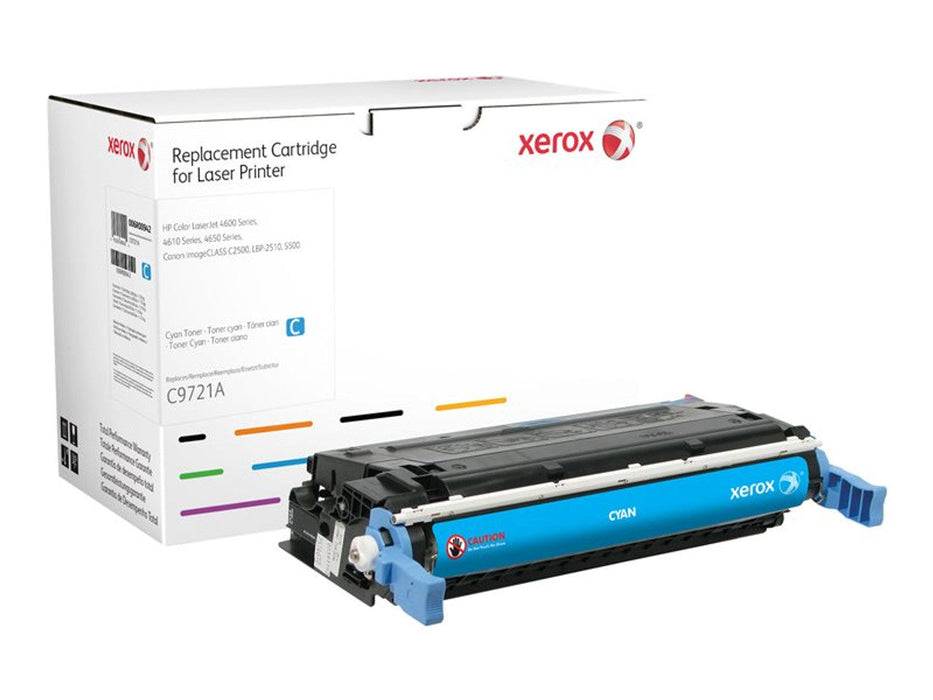 Xerox 006R00942 Cyan Remanufactured Toner Cartridge (C9721A)