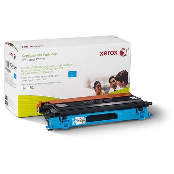 Xerox 006R03029 Cyan Remanufactured High Yield Toner Cartridge (TN-115C)