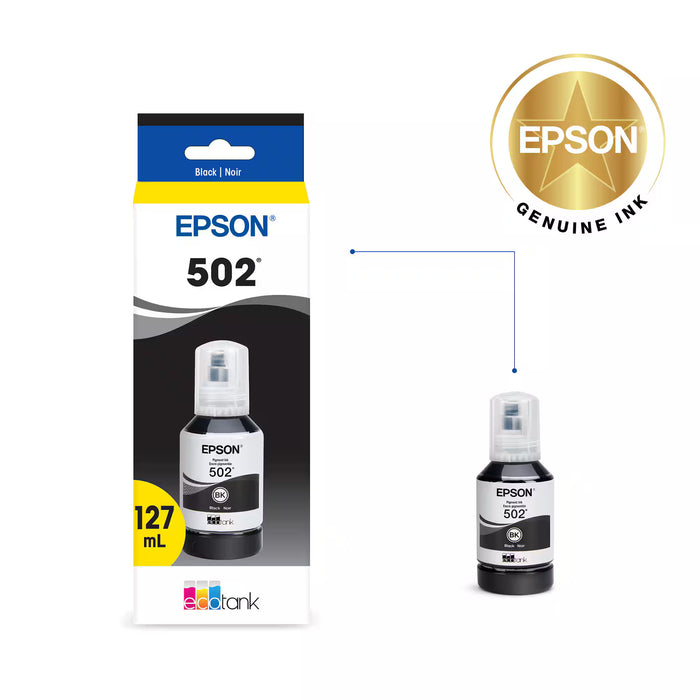 Epson T502 T502120-S Black Ultra High Yield Ink Cartridge