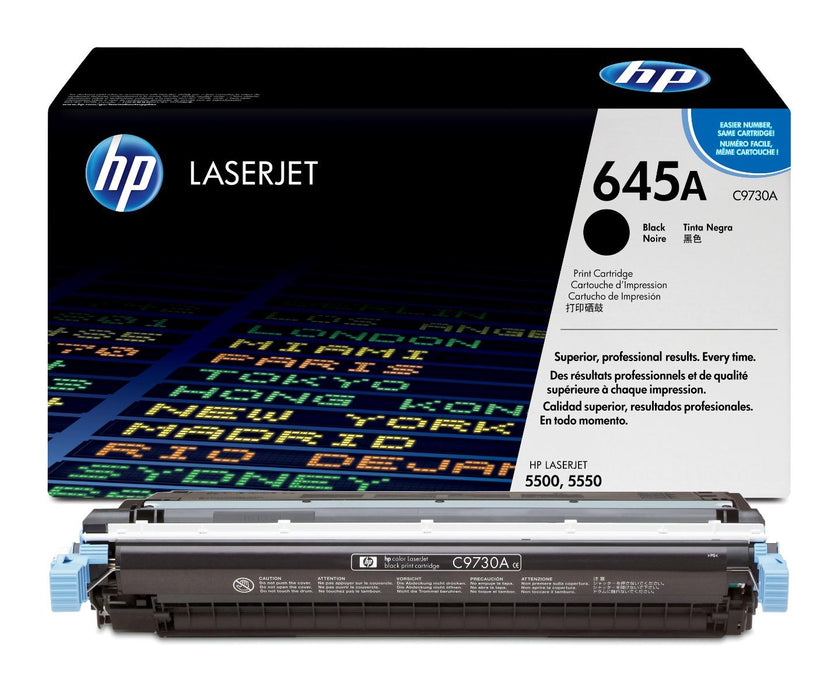 HP 645A C9732A Yellow Standard Yield Original LaserJet Toner Cartridge – 12,000 Pages