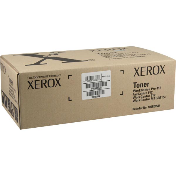 Xerox 106R00584 Black Toner Cartridge