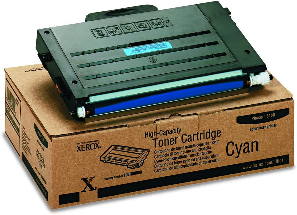 Xerox 106R00680 Cyan High Yield Toner Cartridge