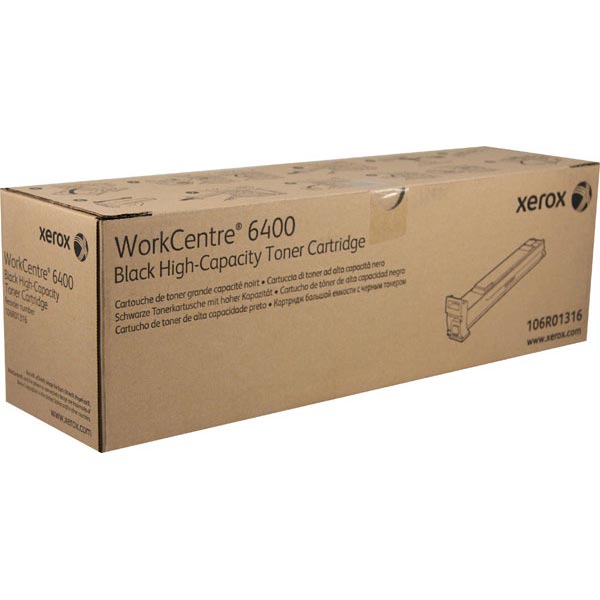 Xerox 106R01316 Black High Yield Toner Cartridge