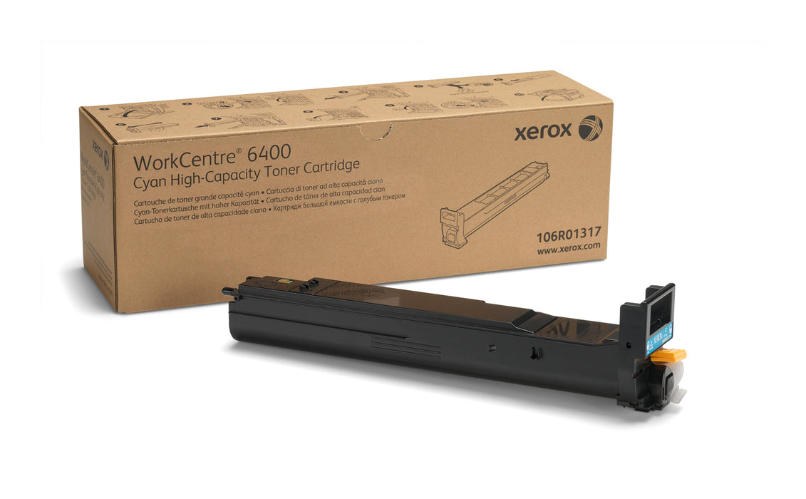 Xerox 106R01317 Cyan High Yield Toner Cartridge