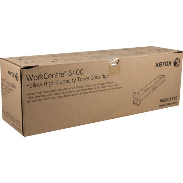 Xerox 106R01319 Yellow High Yield Toner Cartridge