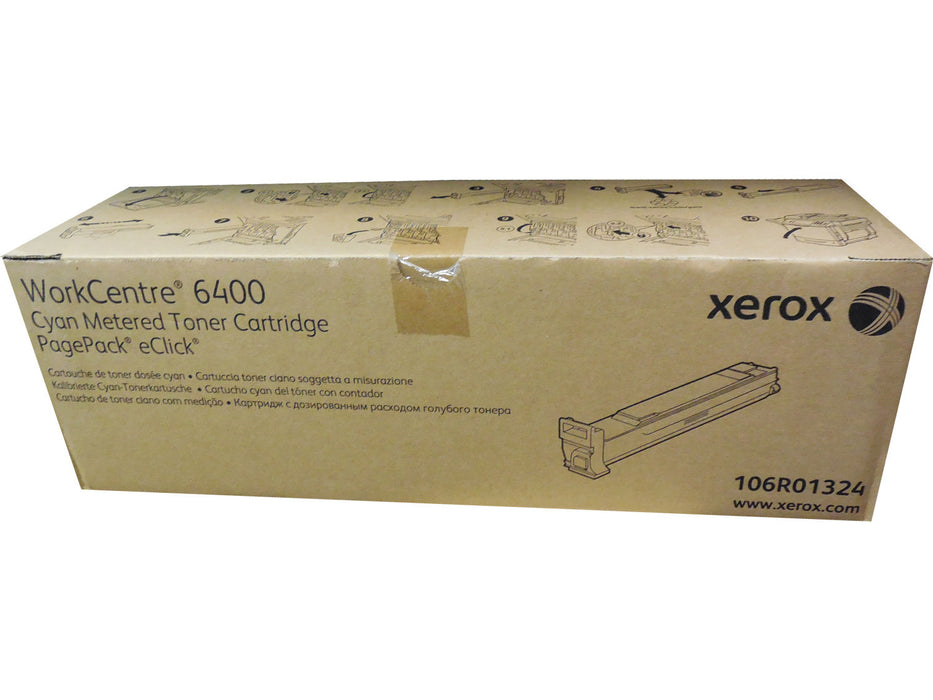 Xerox 106R01324 Cyan Metered Toner Cartridge