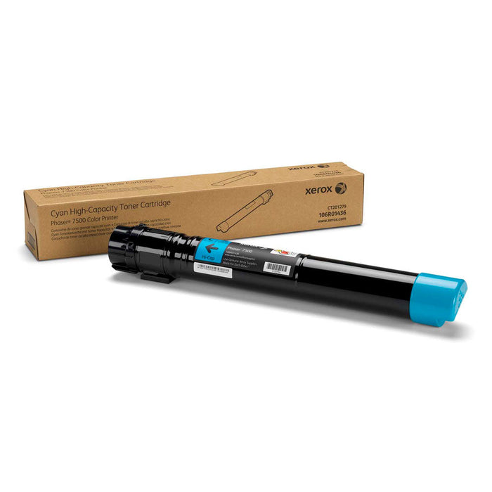 Xerox 106R01436 Cyan High Yield Toner Cartridge