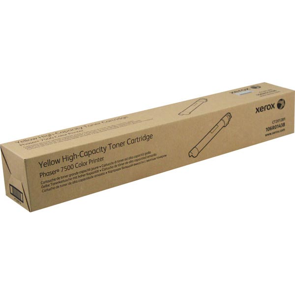Xerox 106R01438 Yellow High Yield Toner Cartridge