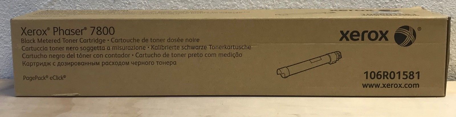 Xerox 106R01581 Black Metered Toner Cartridge