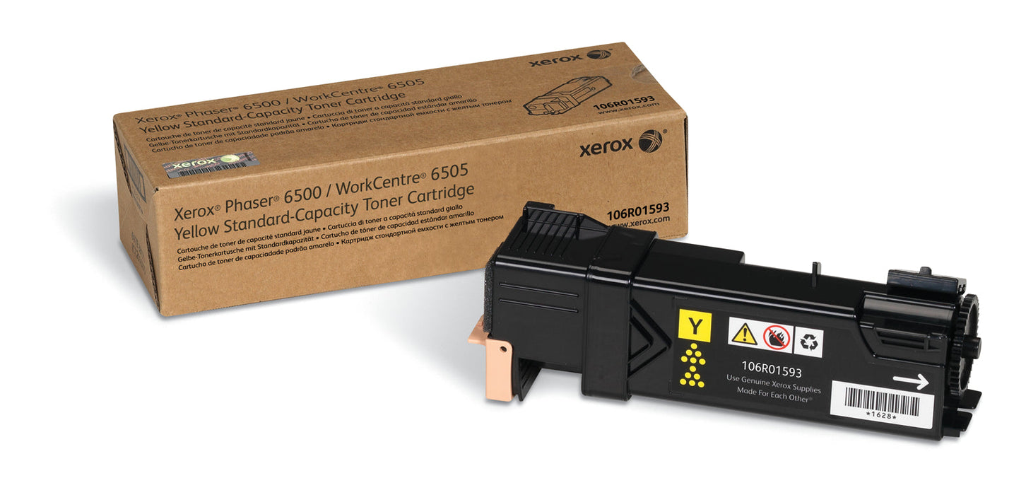 Xerox 106R01593 Yellow High Yield Toner Cartridge