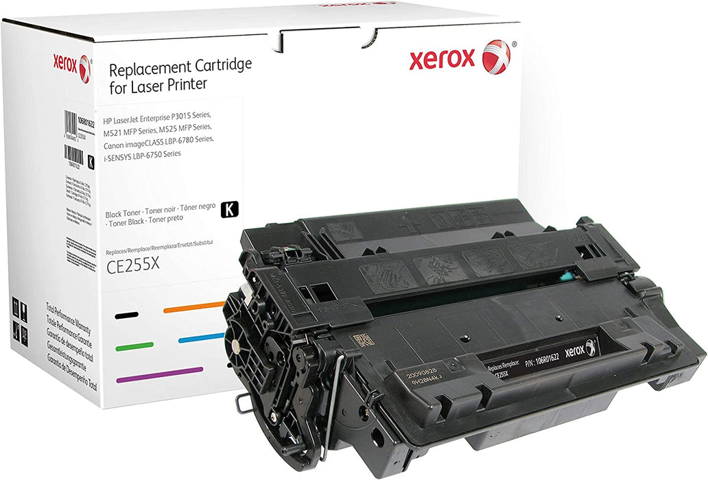 Xerox 106R01622 Black Remanufactured Toner Cartridge (CE255X)