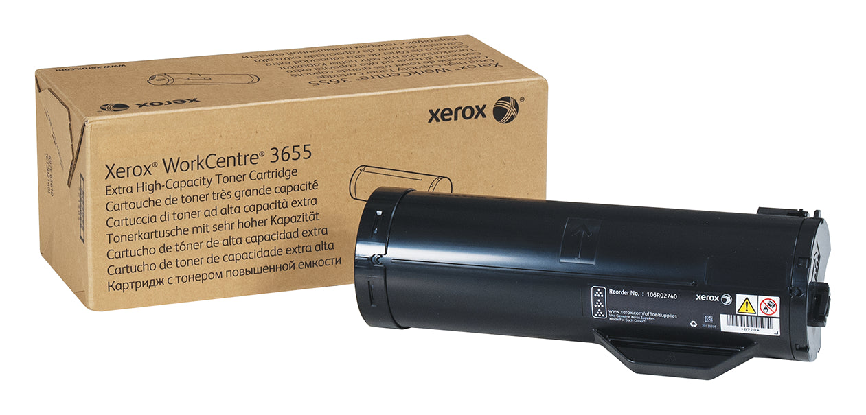 Xerox 106R02740 Black Extra High Yield Toner Cartridge
