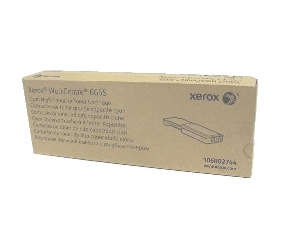 Xerox 106R02744 Cyan High Yield Toner Cartridge