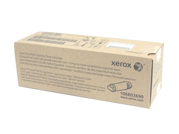 Xerox 106R03690 Cyan Extra High Yield Toner Cartridge