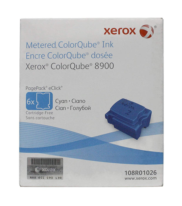 Xerox 108R01026 Cyan Metered Solid Ink