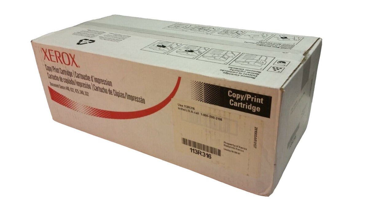 Xerox 113R00316 Black High Yield Metered Toner Cartridge