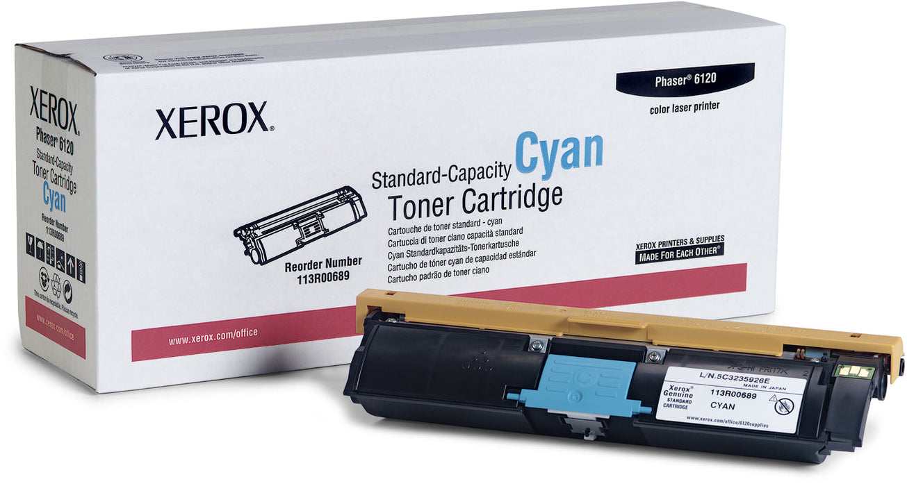 Xerox 113R00689 Cyan Toner Cartridge