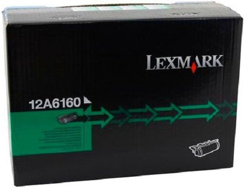 Lexmark 12A6160 Black High Yield Toner Cartridge