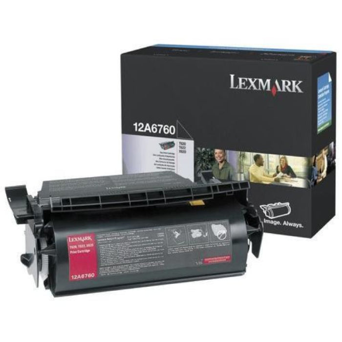 Lexmark 12A6760 Black Toner Cartridge