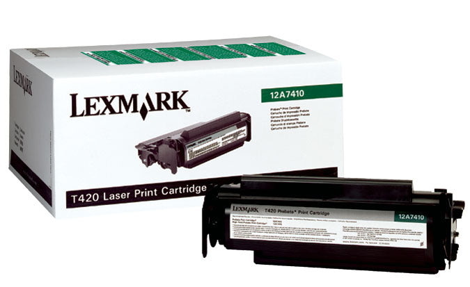 Lexmark 12A7410 Black Return Program Toner Cartridge
