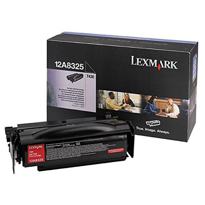 Lexmark 12A8325 Black High Yield Toner Cartridge