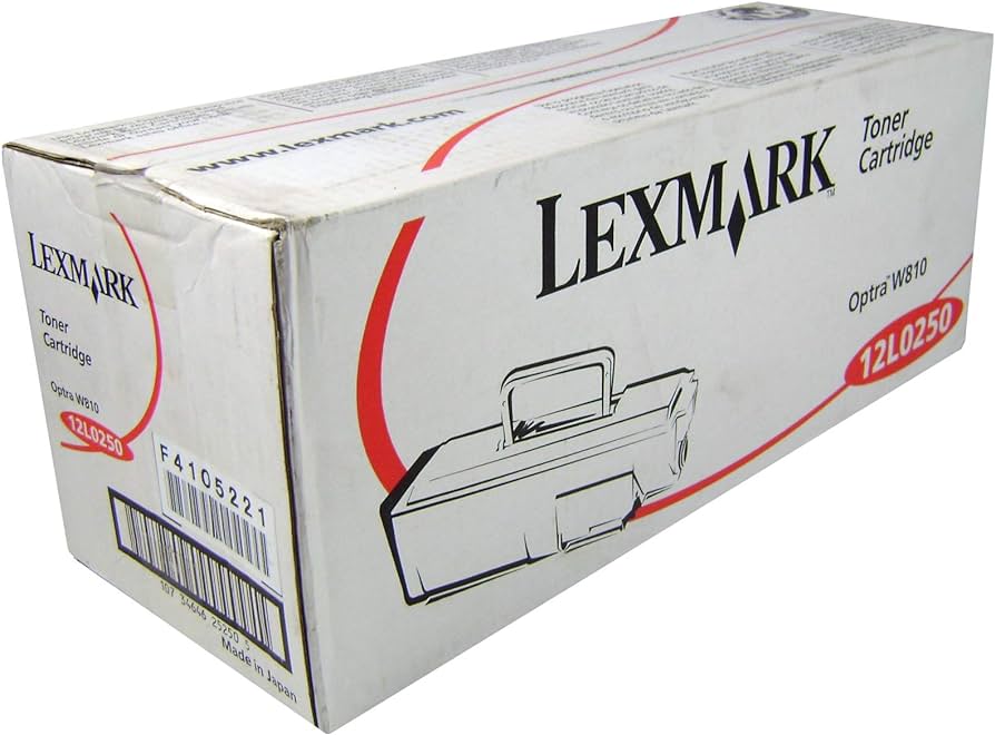 Lexmark 12L0250 Black Toner Cartridge