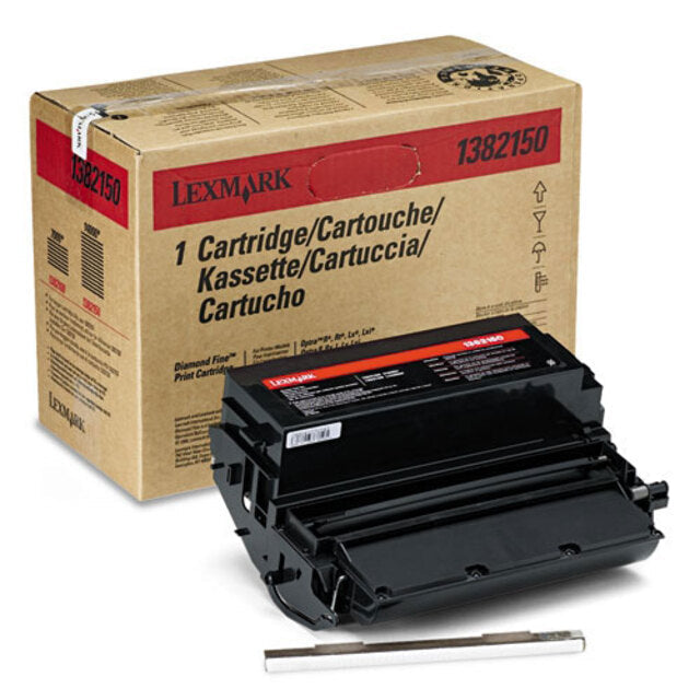 Lexmark 1382150 Black High Yield Toner Cartridge