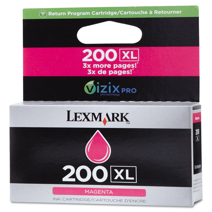 Lexmark 14L0176 Magenta High Yield Ink Cartridge