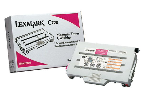 Lexmark 15W0901 Magenta Toner Cartridge