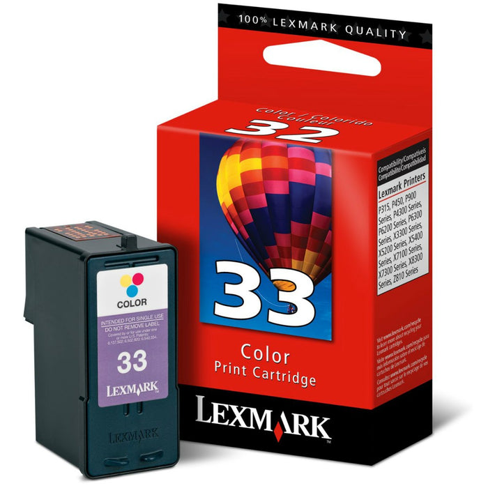 Lexmark 18C0033 Tri-Color Ink Cartridge