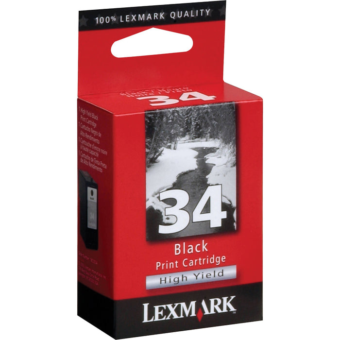 Lexmark 18C0034 Black High Yield Ink Cartridge