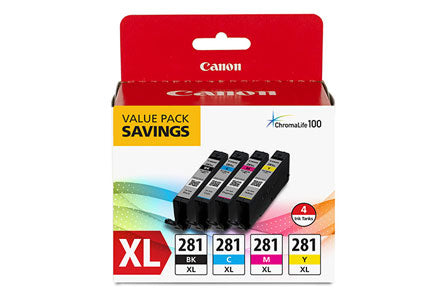 Canon 2037C005 Cyan / Magenta / Yellow / Black Ink Cartridge Combo Pack