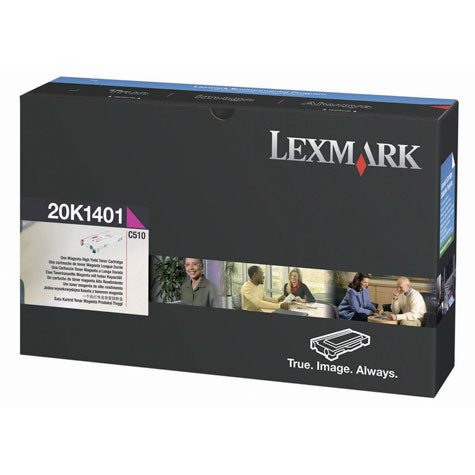 Lexmark 20K1401 Magenta High Yield Toner Cartridge