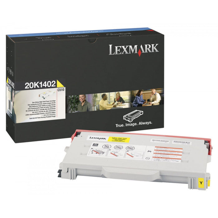 Lexmark 20K1402 Yellow High Yield Toner Cartridge