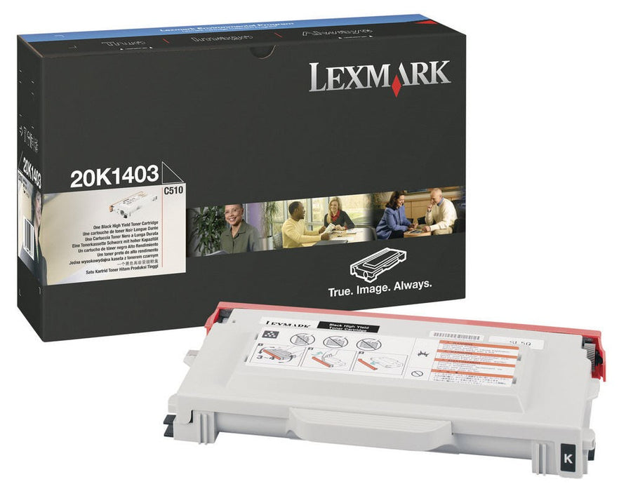 Lexmark 20K1403 Black High Yield Toner Cartridge