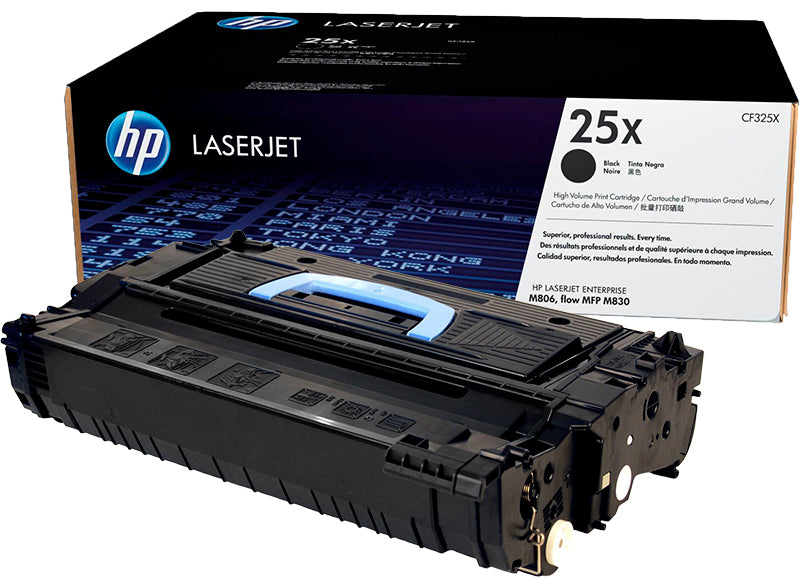 HP 25X CF325X Black High Yield Original LaserJet Toner Cartridge – 34,500 Pages