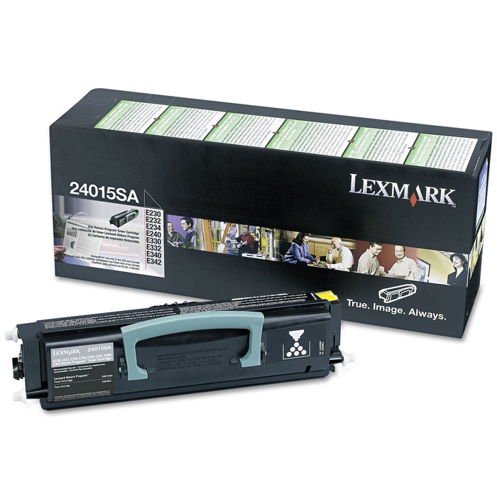 Lexmark 24015SA Black Return Program Toner Cartridge