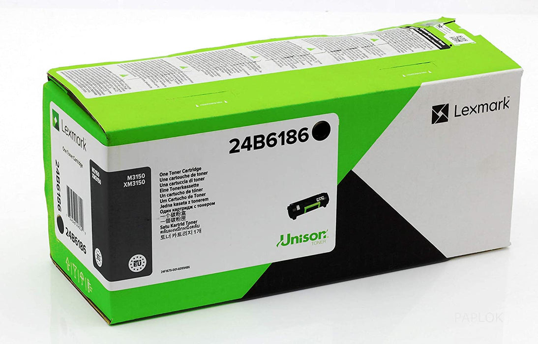 Lexmark 24B6186 Black Toner Cartridge