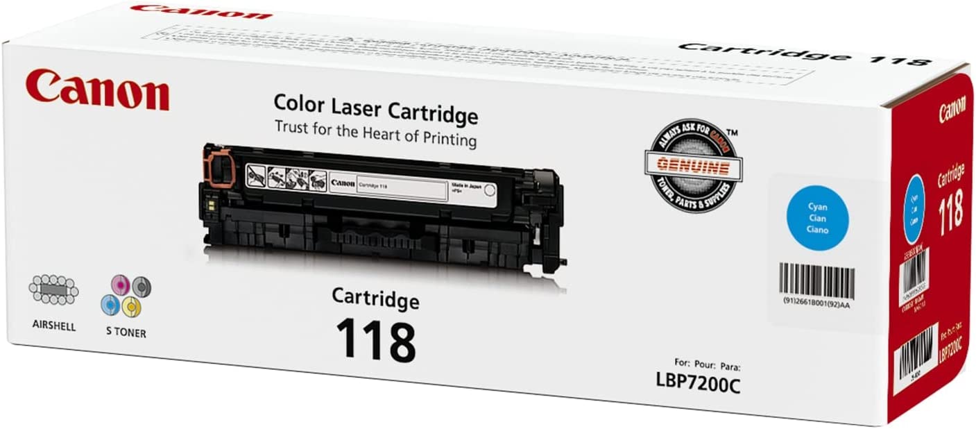 Canon 2661B001 Cyan Toner Cartridge