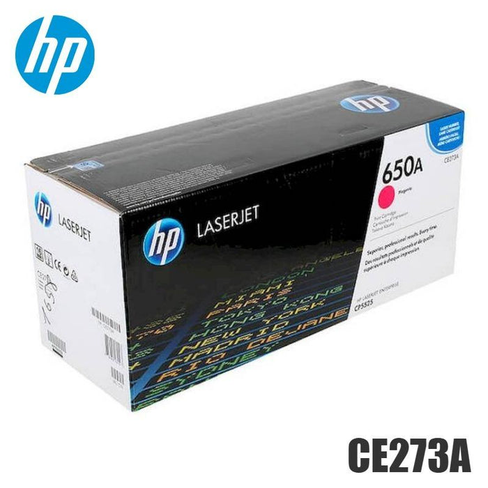 HP 650A CE273A Magenta Standard Yield Original LaserJet Toner Cartridge