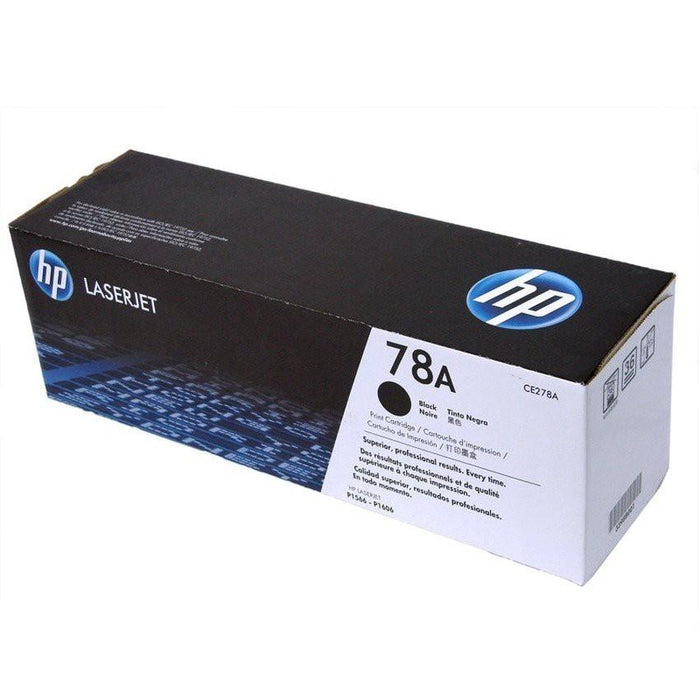 HP 78A CE278A Black Standard Yield Original LaserJet Toner Cartridge – 2,100 Pages