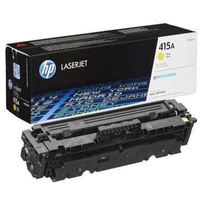 HP 415A W2032A Yellow Standard Yield Original LaserJet Toner Cartridge – 2,100 Pages