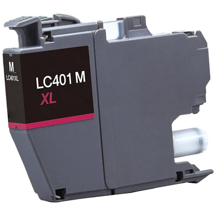 Brother LC401XL LC401XLMS Magenta High Yield Original Ink Cartridge – 500 Pages
