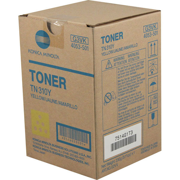 Konica Minolta 4053-501 Yellow Toner Cartridge