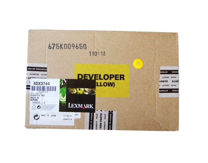 Lexmark 40X3744 Yellow Developer