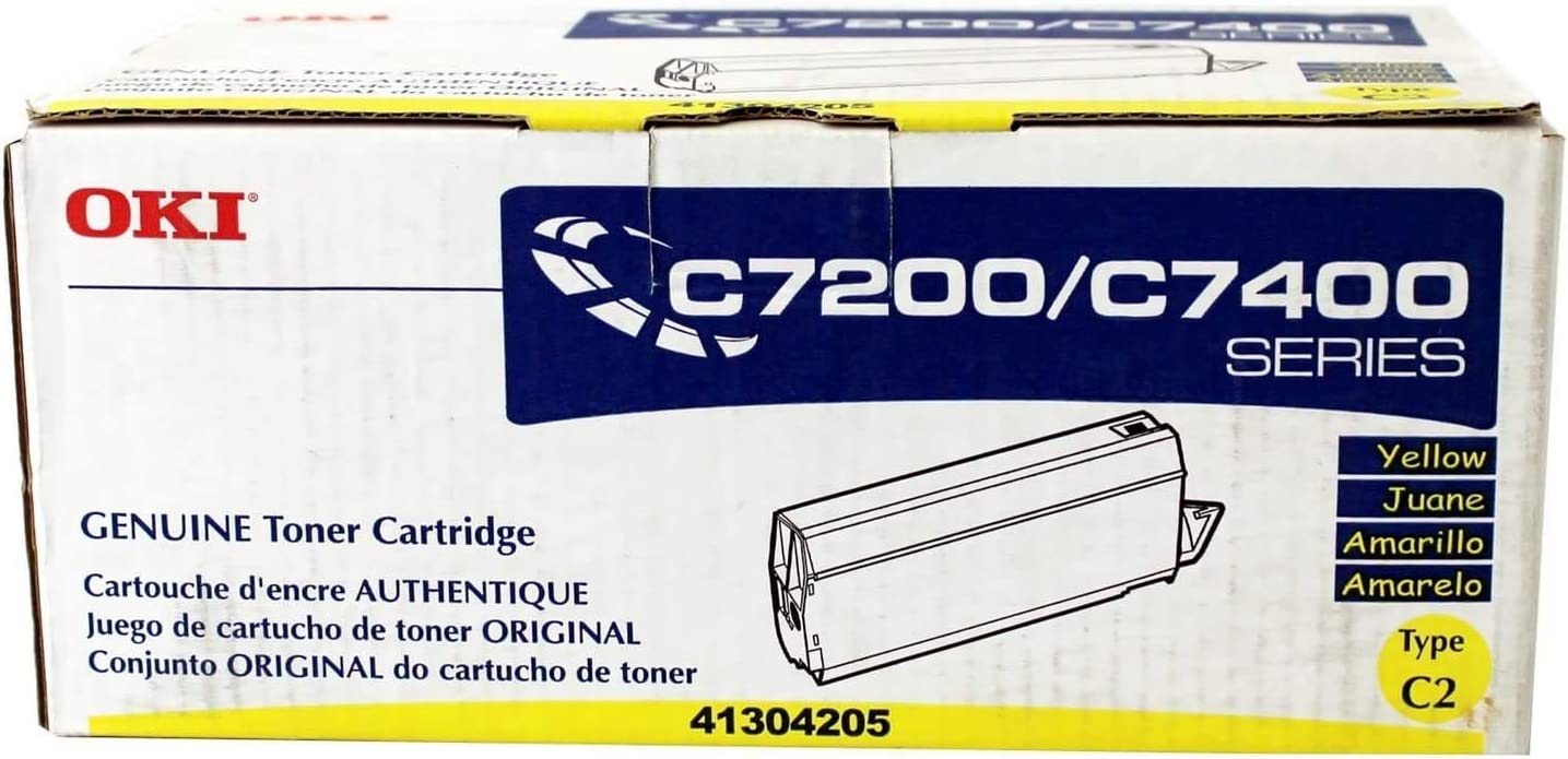 OKI 41304205 Yellow Toner Cartridge