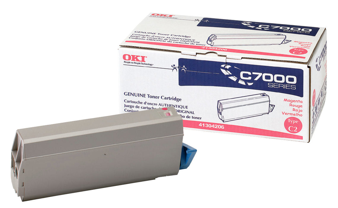 OKI 41304206 Magenta Toner Cartridge