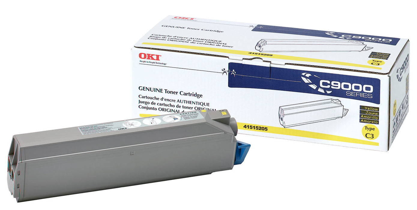 OKI 41515205 Yellow Toner Cartridge