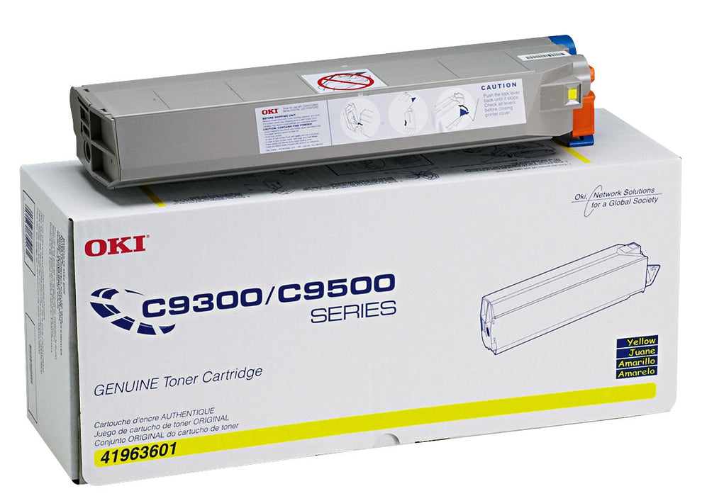 OKI 41963601 Yellow Toner Cartridge