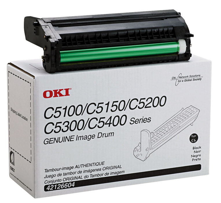 OKI 42126604 Black Drum Unit